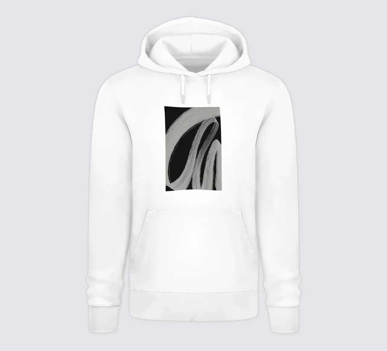 Gray Strokes No 3 hoodie by treechild