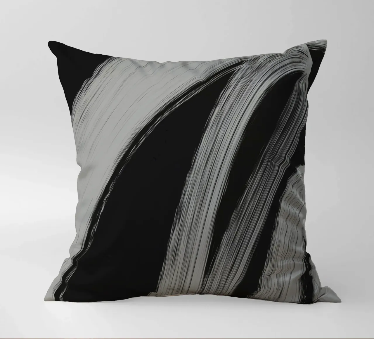Gray Strokes No 3 cuscino da treechild