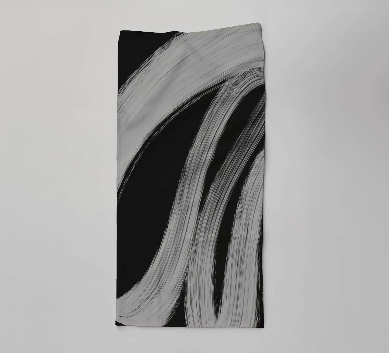 Gray Strokes No 3 Handtuch von treechild