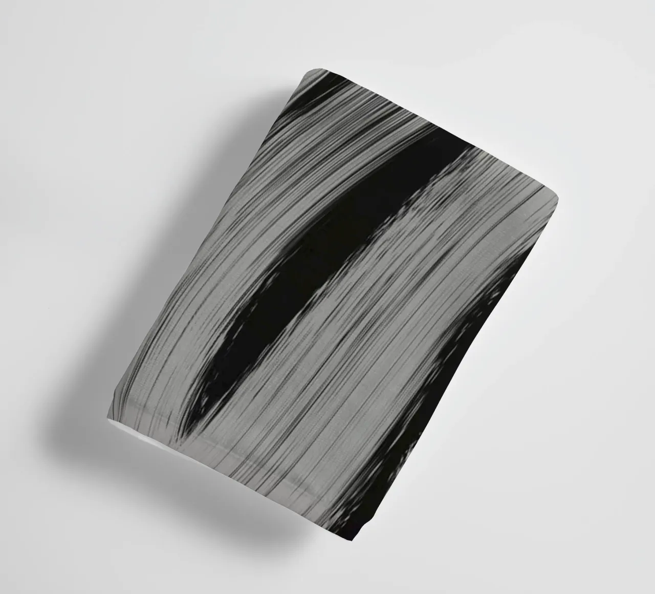Gray Strokes No 3 towel by treechild