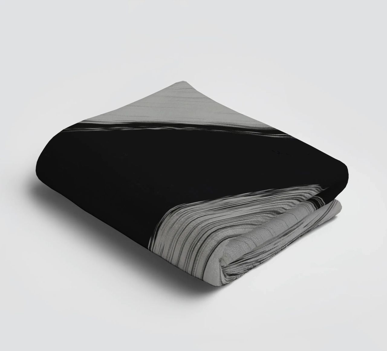 Gray Strokes No 3 Handtuch von treechild