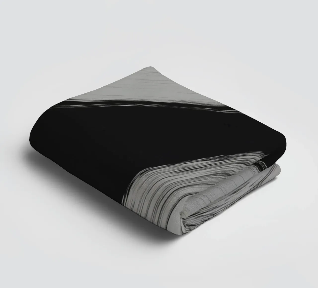 Gray Strokes No 3 towel by treechild