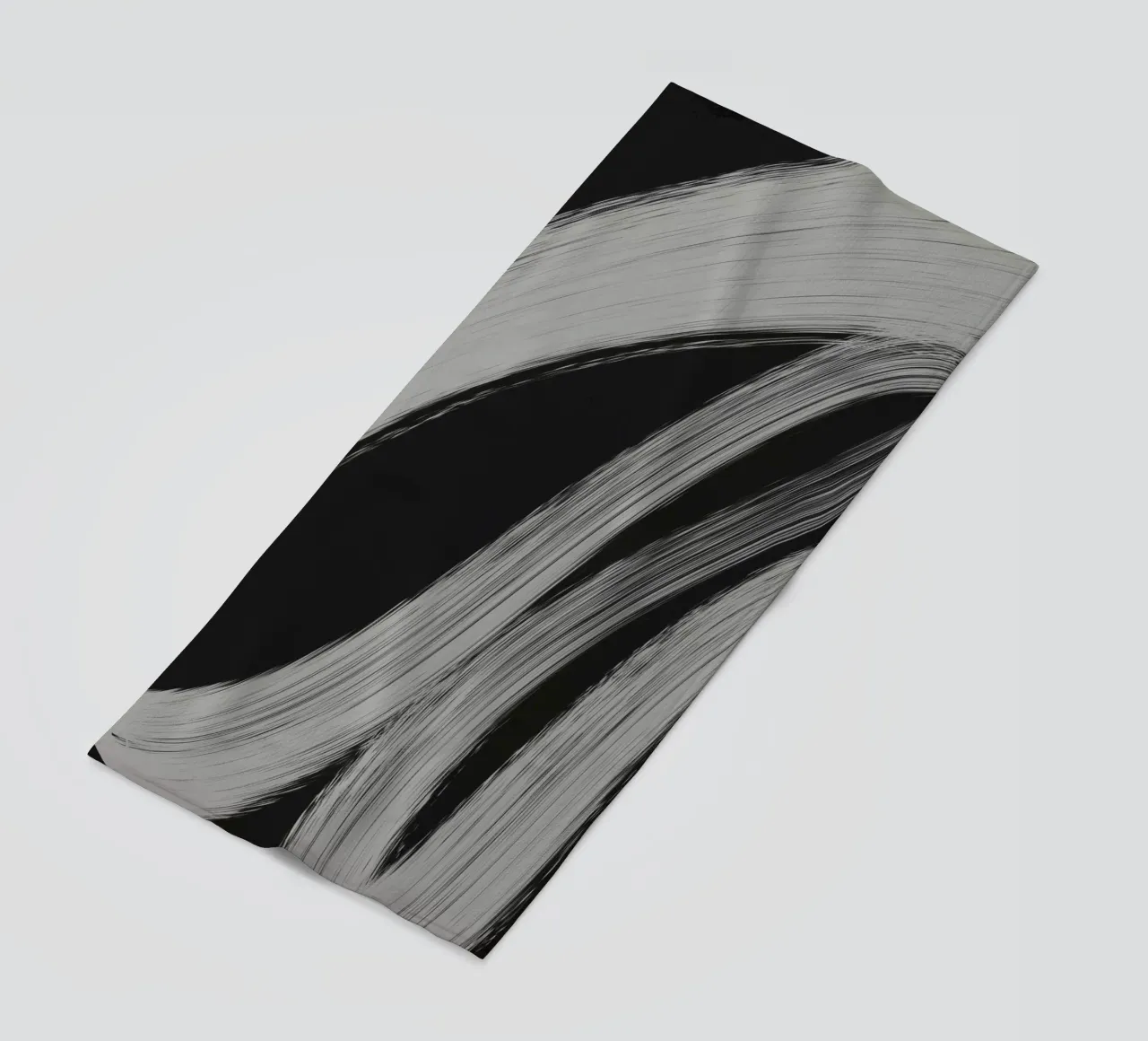 Gray Strokes No 3 toalla de playa de treechild