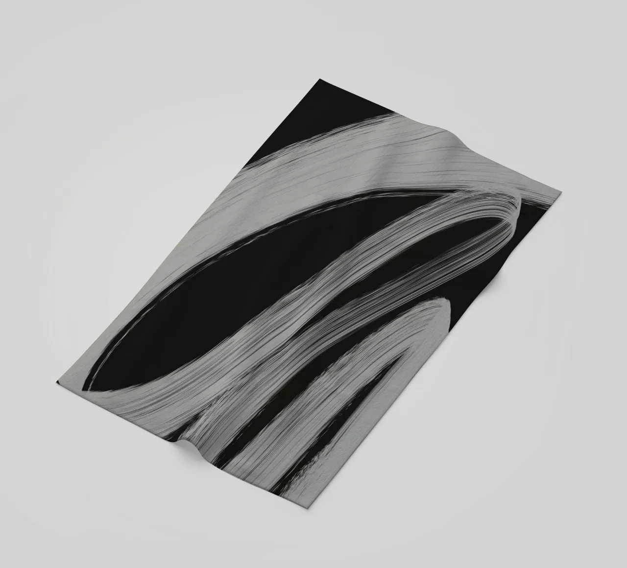 Gray Strokes No 3 toalla de playa de treechild