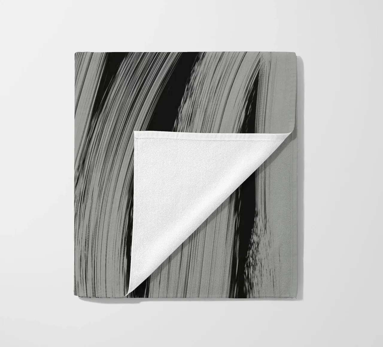 Gray Strokes No 3 toalla de playa de treechild