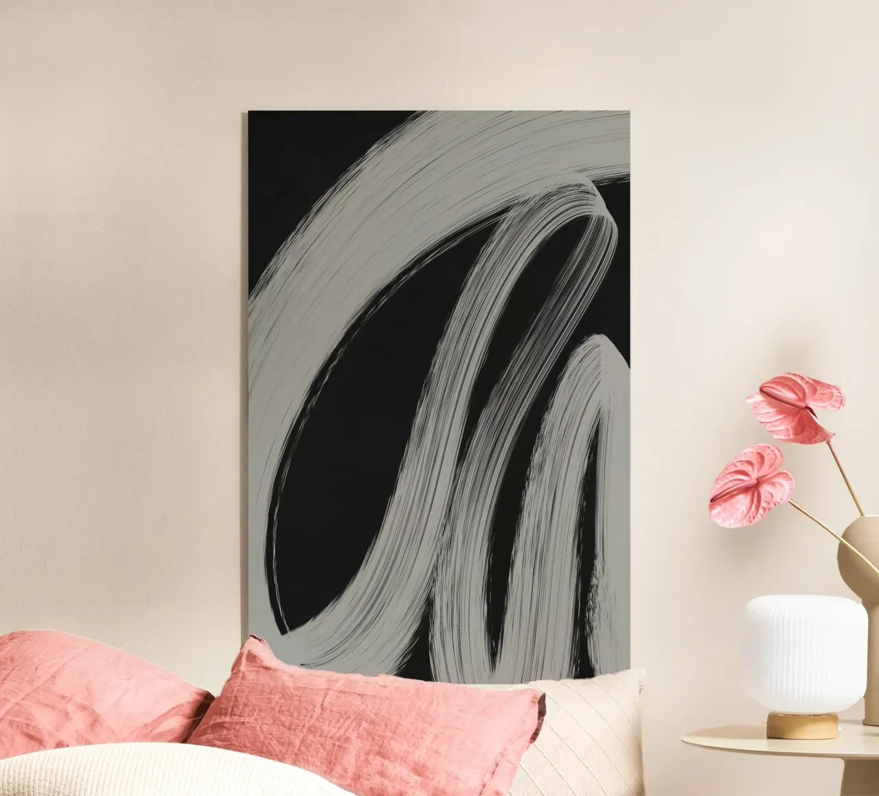 Gray Strokes No 3 plexiglass da treechild