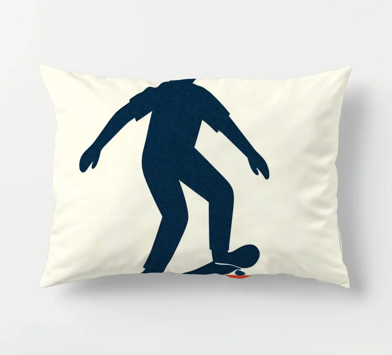 Skate Minimal - Poster grafico moderno cuscino da JETLAG | affiches voyage