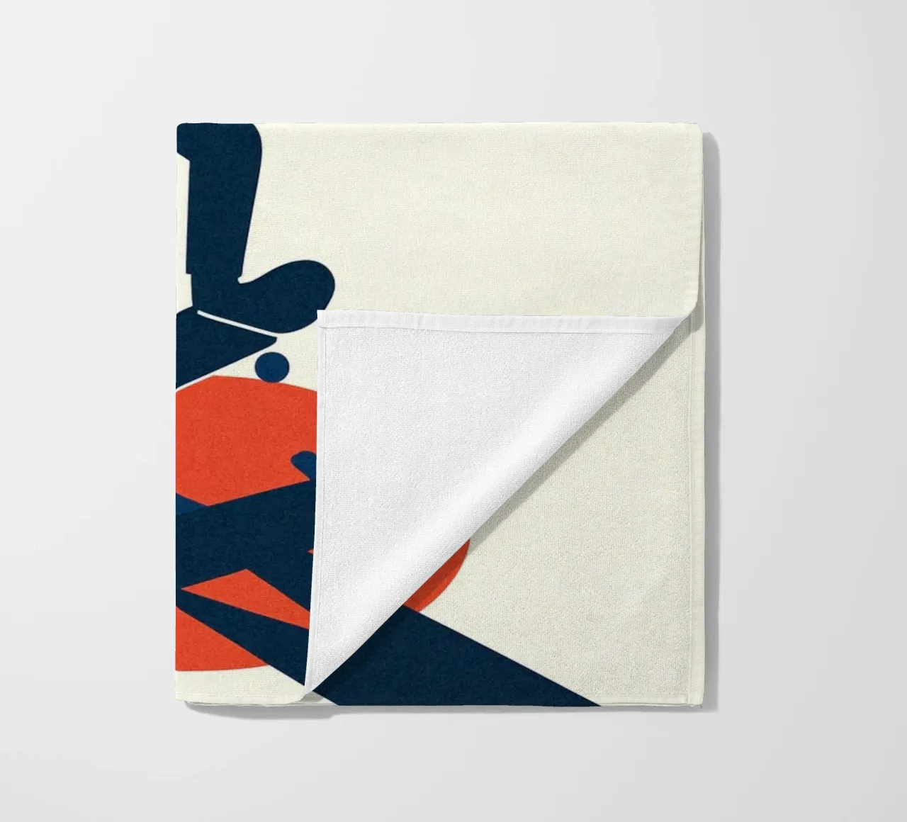 Skate Minimal - Poster grafico moderno telo mare da JETLAG | affiches voyage