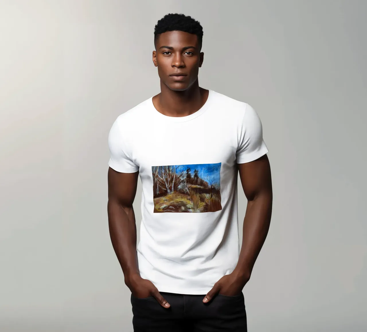Autumn meadows t-shirt da Stoian Hitrov