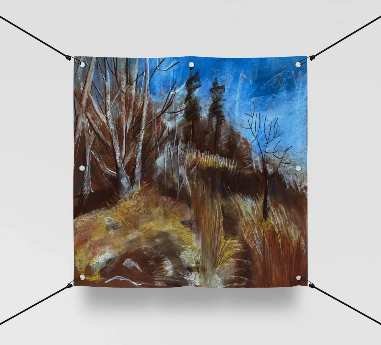 Autumn meadows telo in pvc da Stoian Hitrov