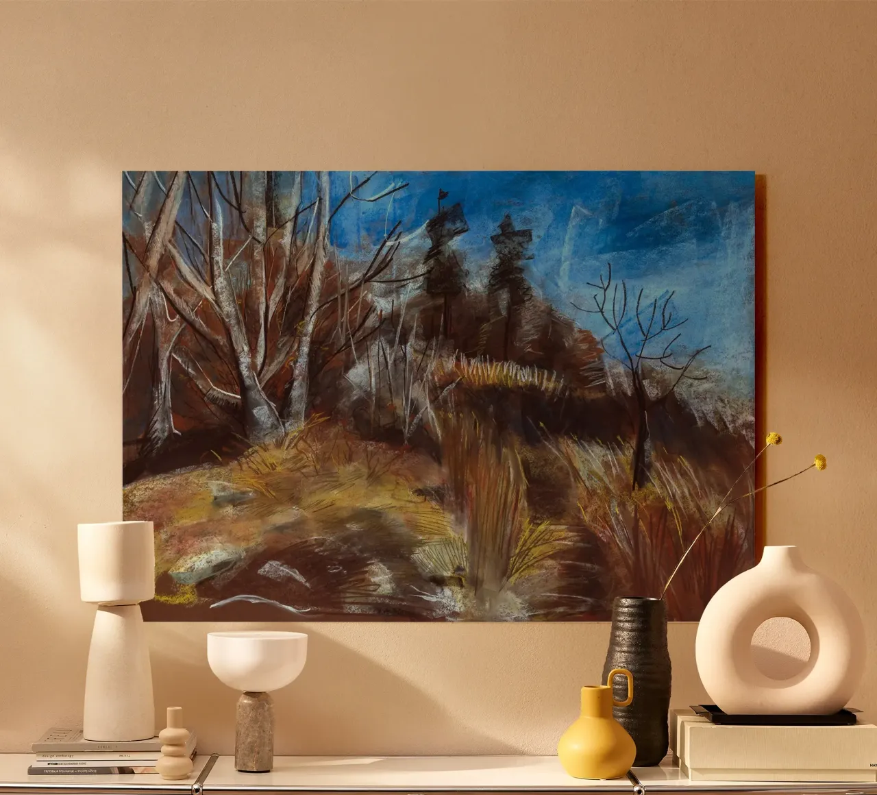 Autumn meadows plexiglass da Stoian Hitrov