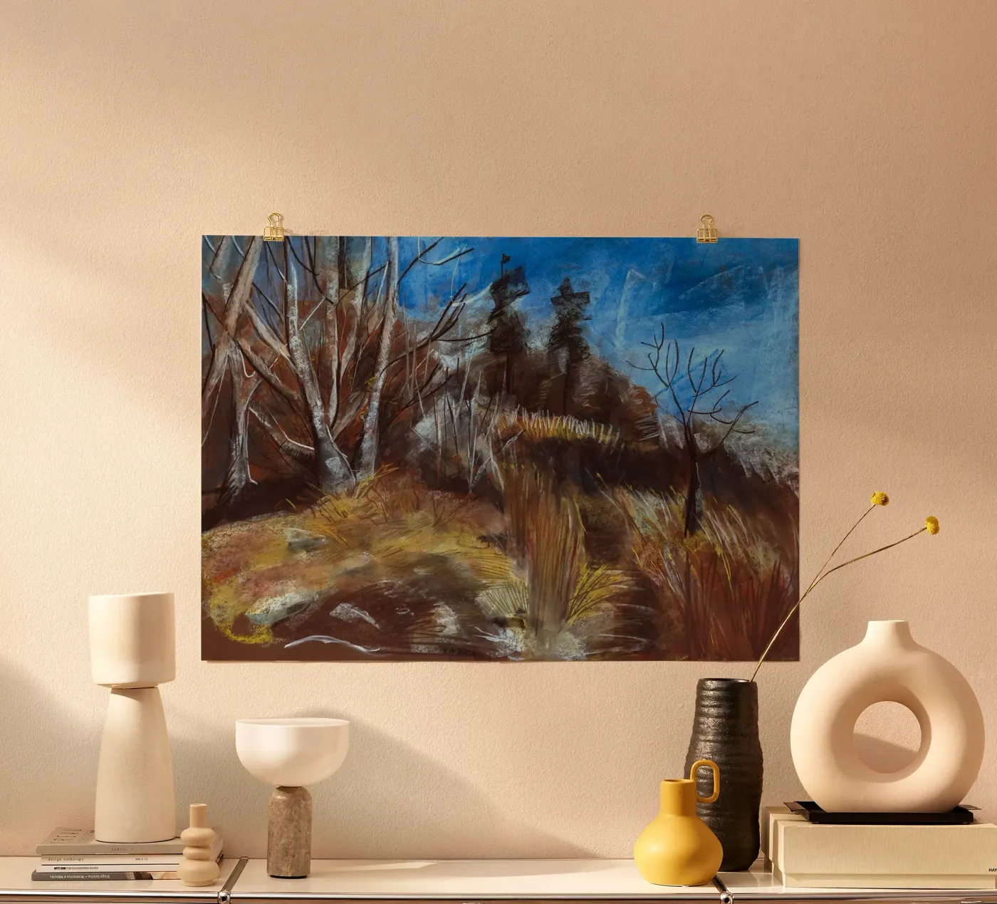 Autumn meadows poster da Stoian Hitrov