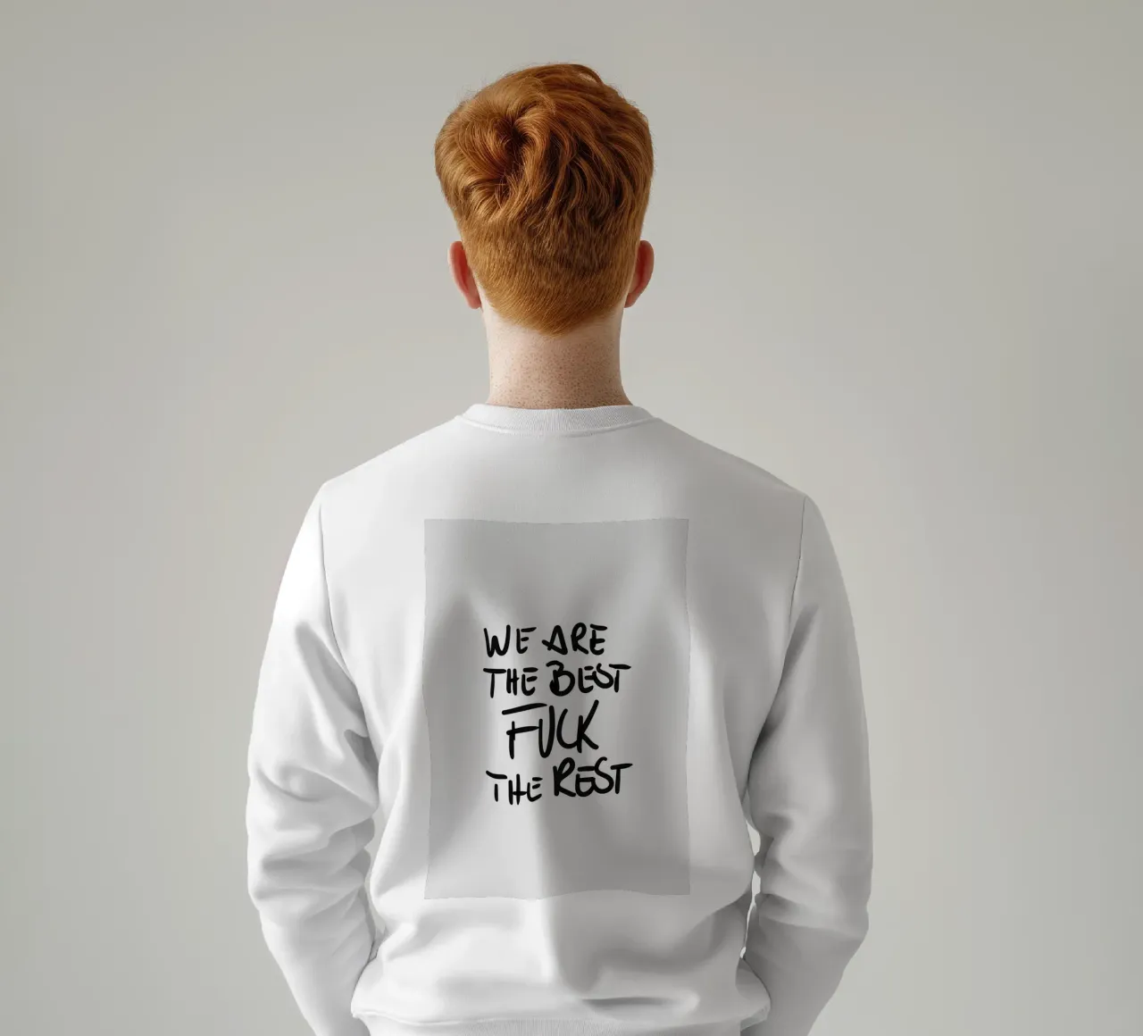 We are the best fuck the rest felpa da PurePeachStudio