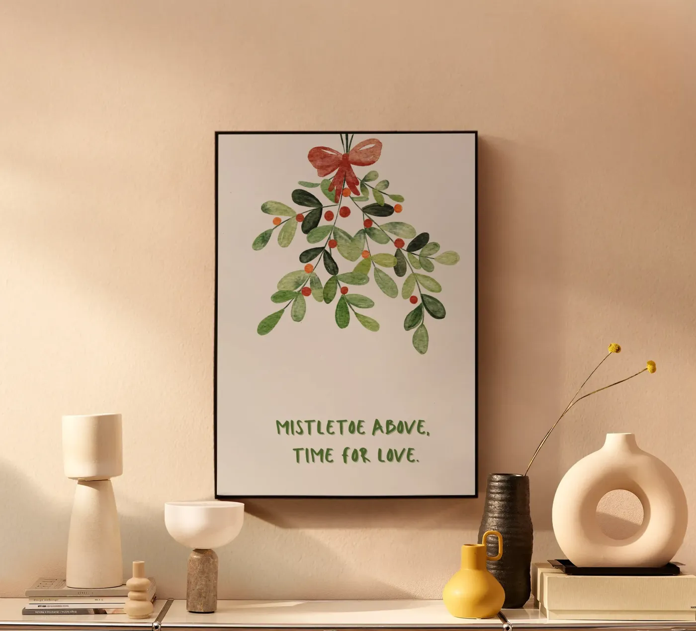 Mistletoe plexiglass da PurePeachStudio