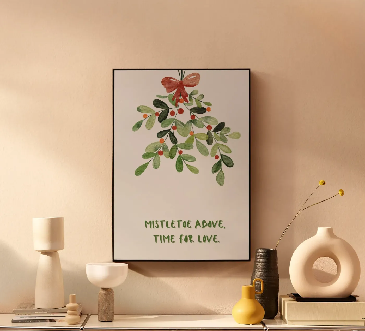 Mistletoe plexiglas de PurePeachStudio