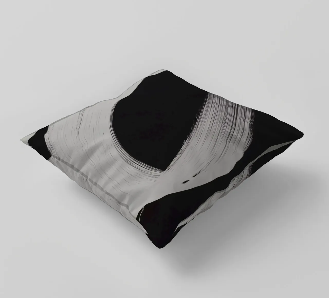 Gray Strokes No 4 cuscino da treechild