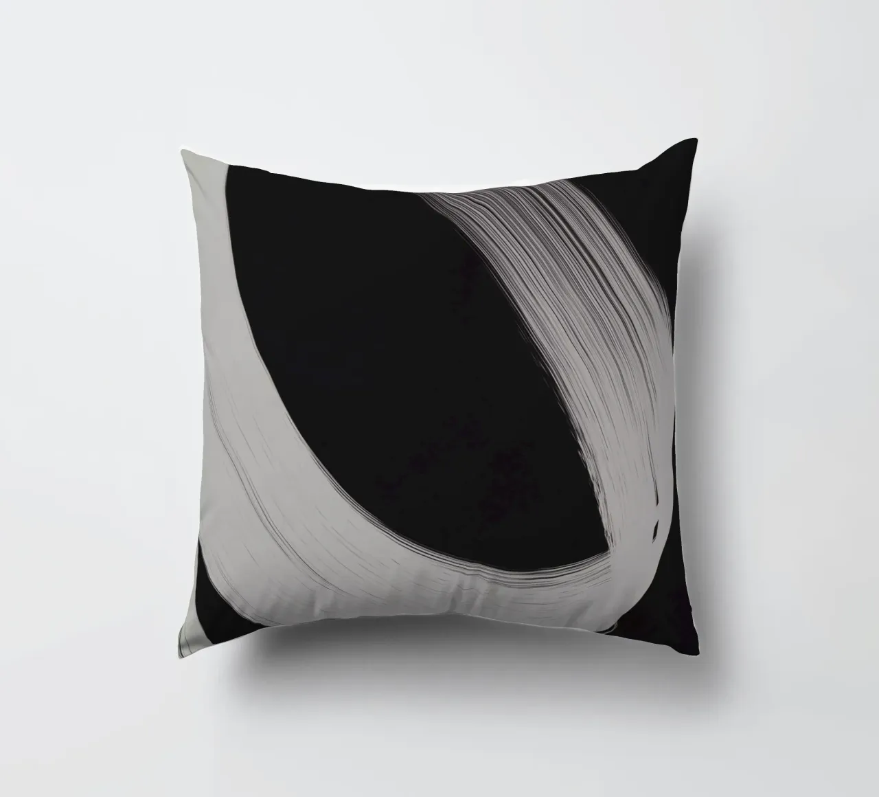 Gray Strokes No 4 cuscino da treechild
