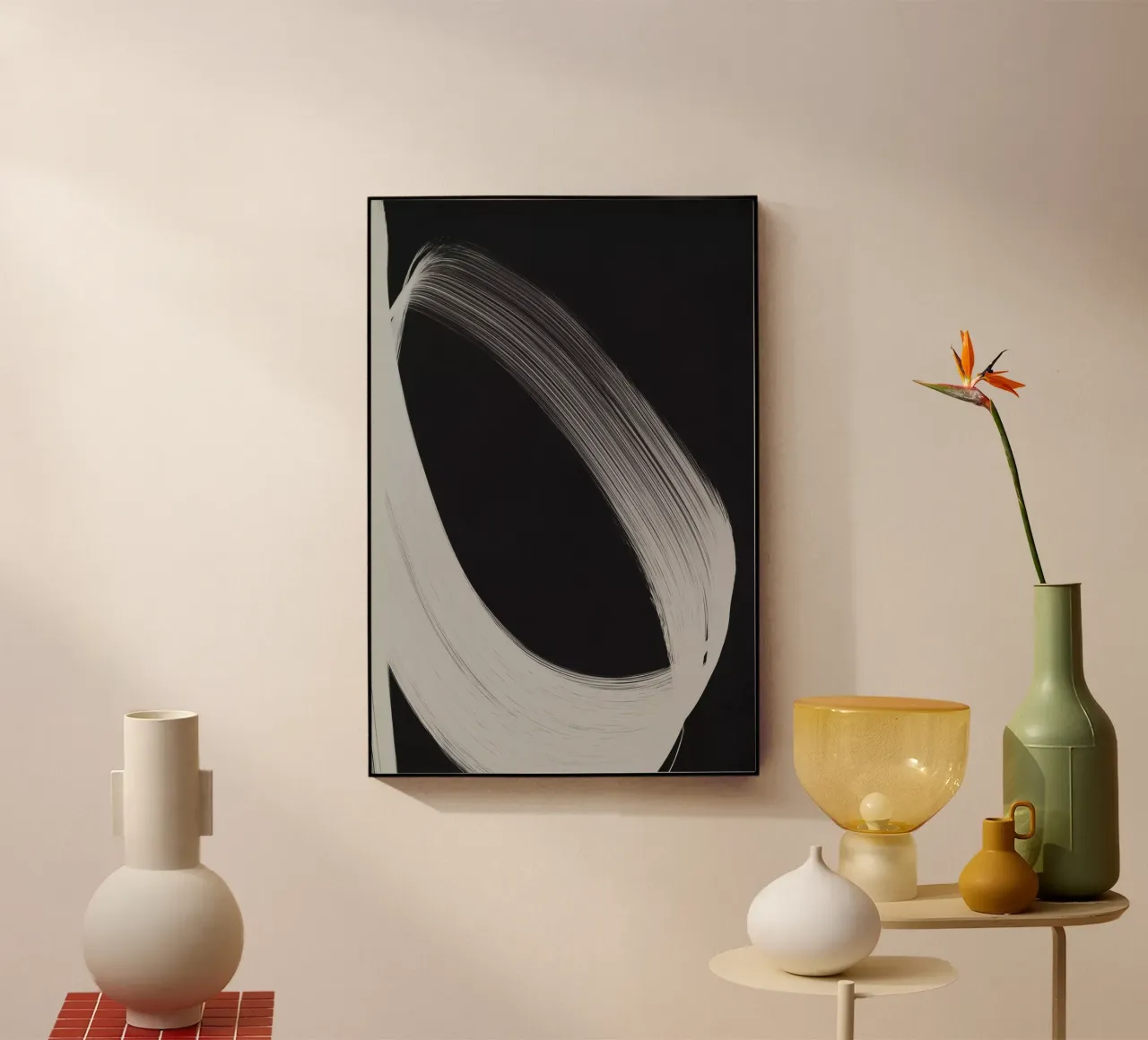 Gray Strokes No 4 plexiglass da treechild