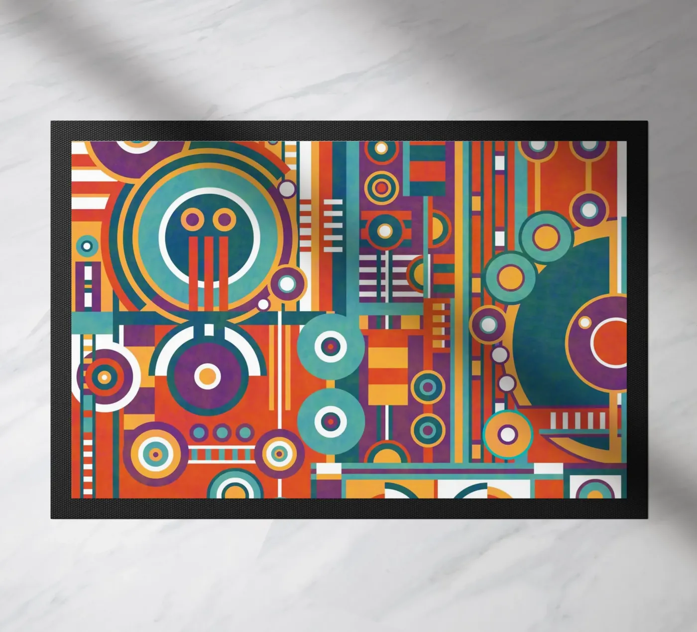 Circular paillasson de shellybremmer