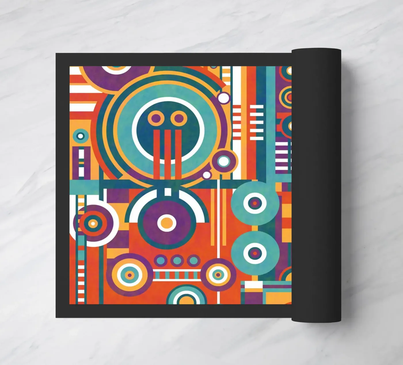 Circular paillasson de shellybremmer