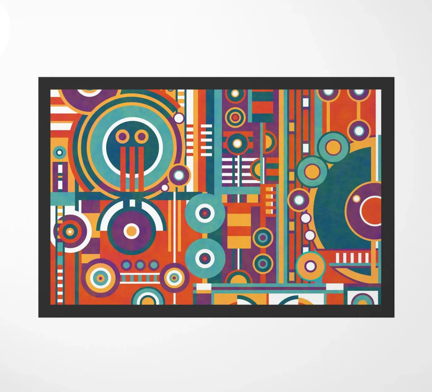 Circular paillasson de shellybremmer