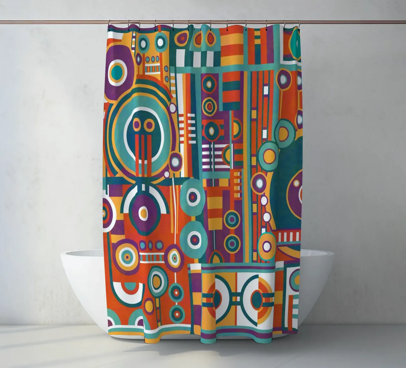 Circular douchegordijn van shellybremmer