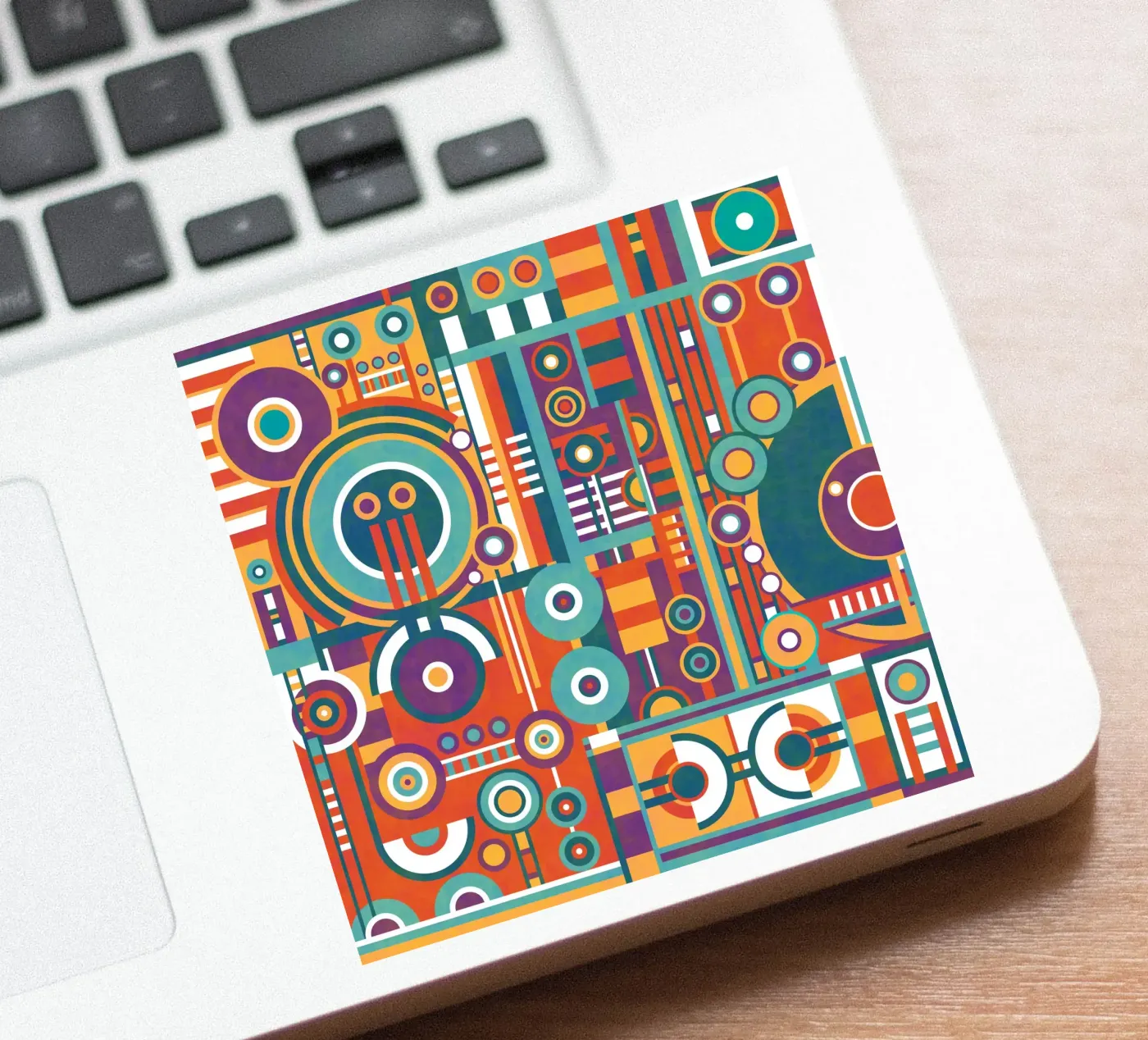 Circular sticker van shellybremmer