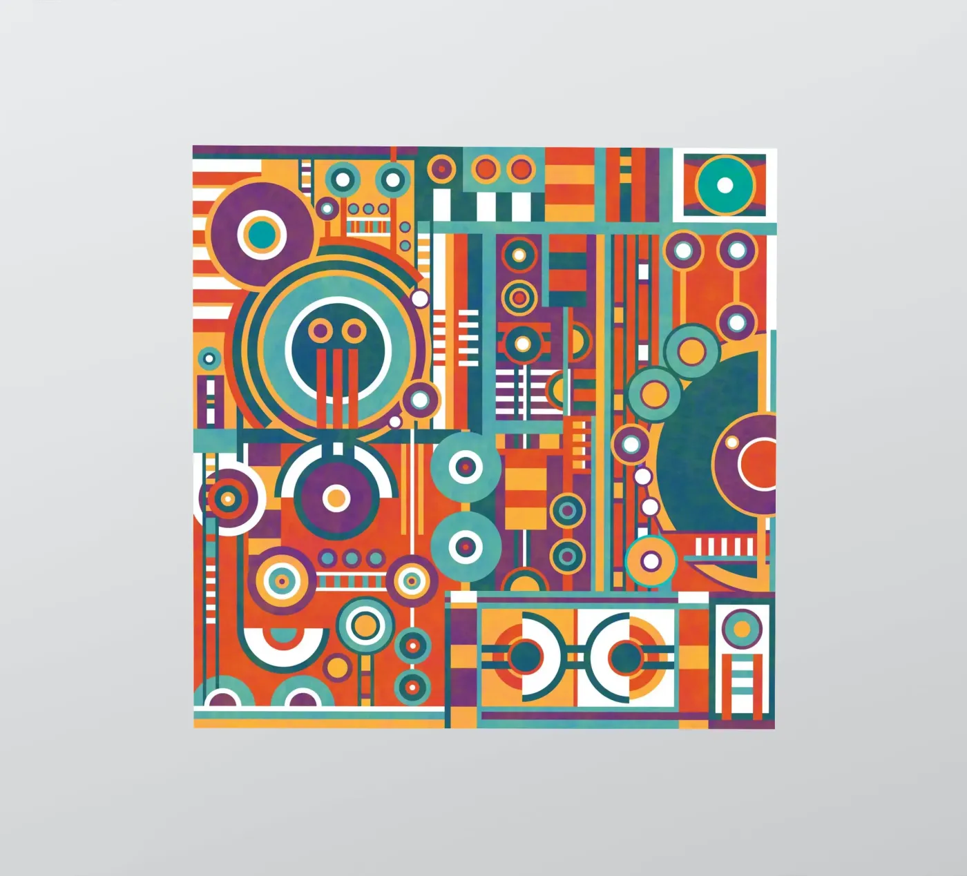 Circular sticker by shellybremmer