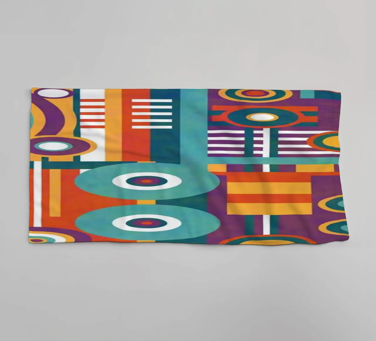 Circular towel by shellybremmer