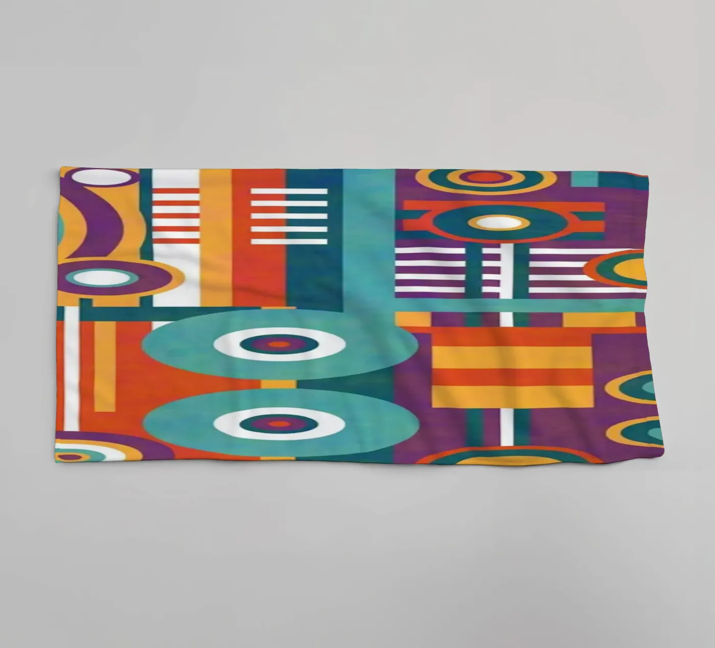 Circular towel by shellybremmer