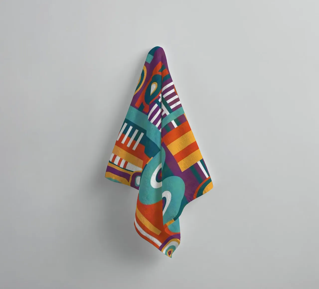 Circular towel by shellybremmer