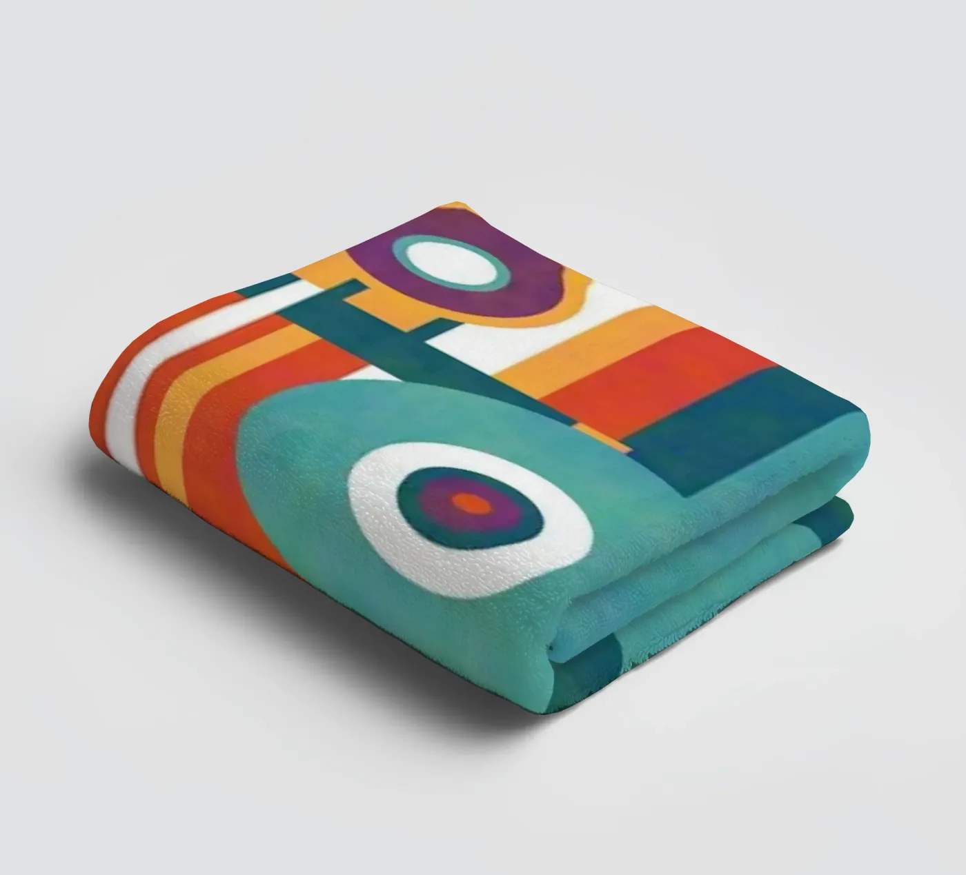 Circular towel by shellybremmer