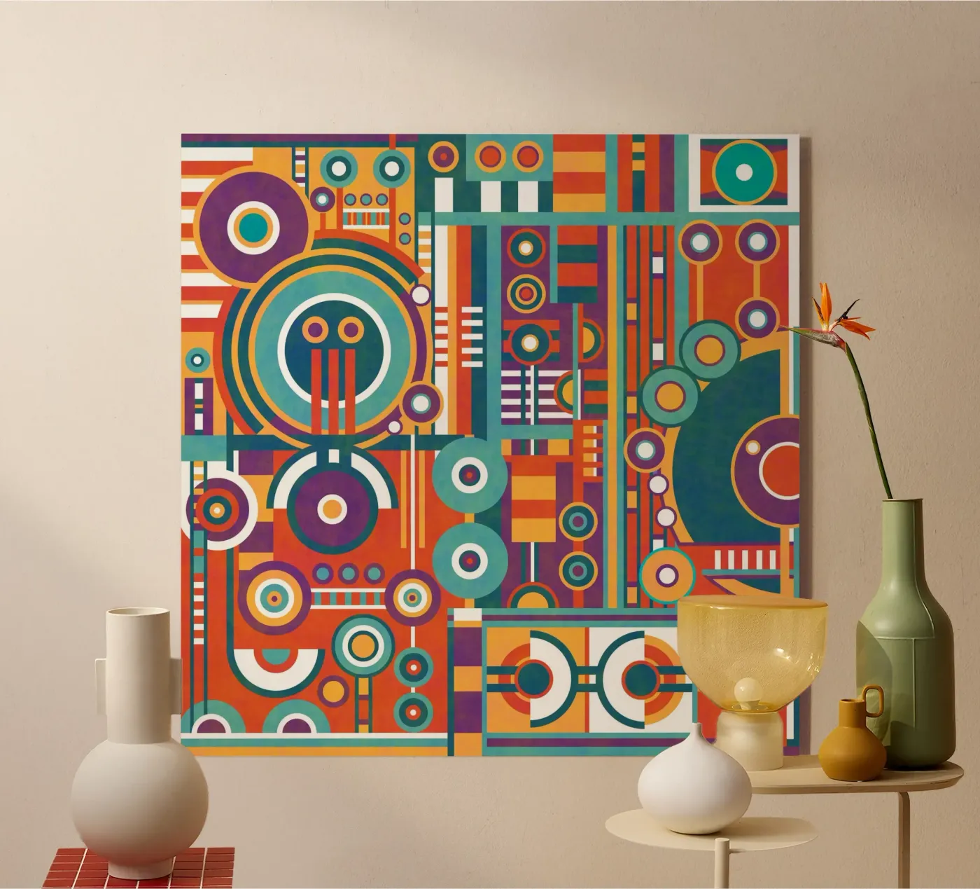 Circular plexiglas de shellybremmer