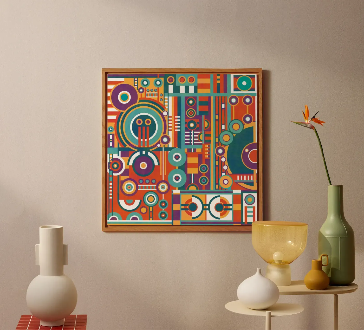 Circular forex plate by shellybremmer