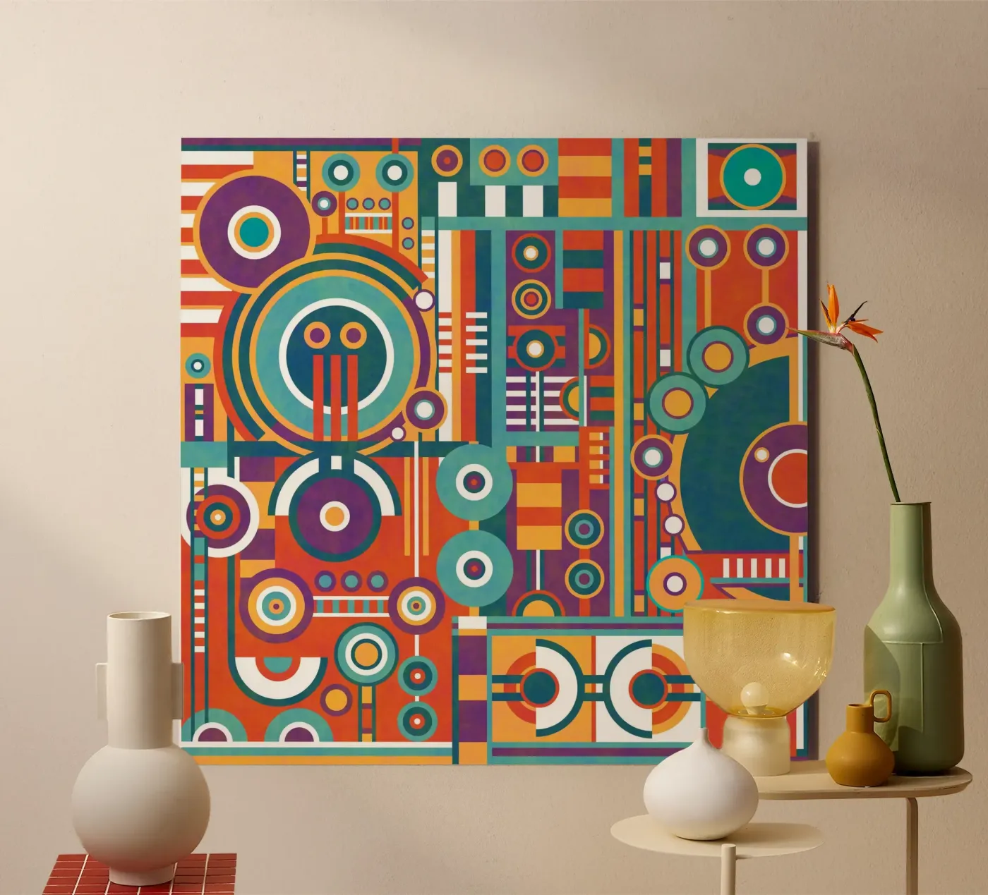 Circular forex plate by shellybremmer