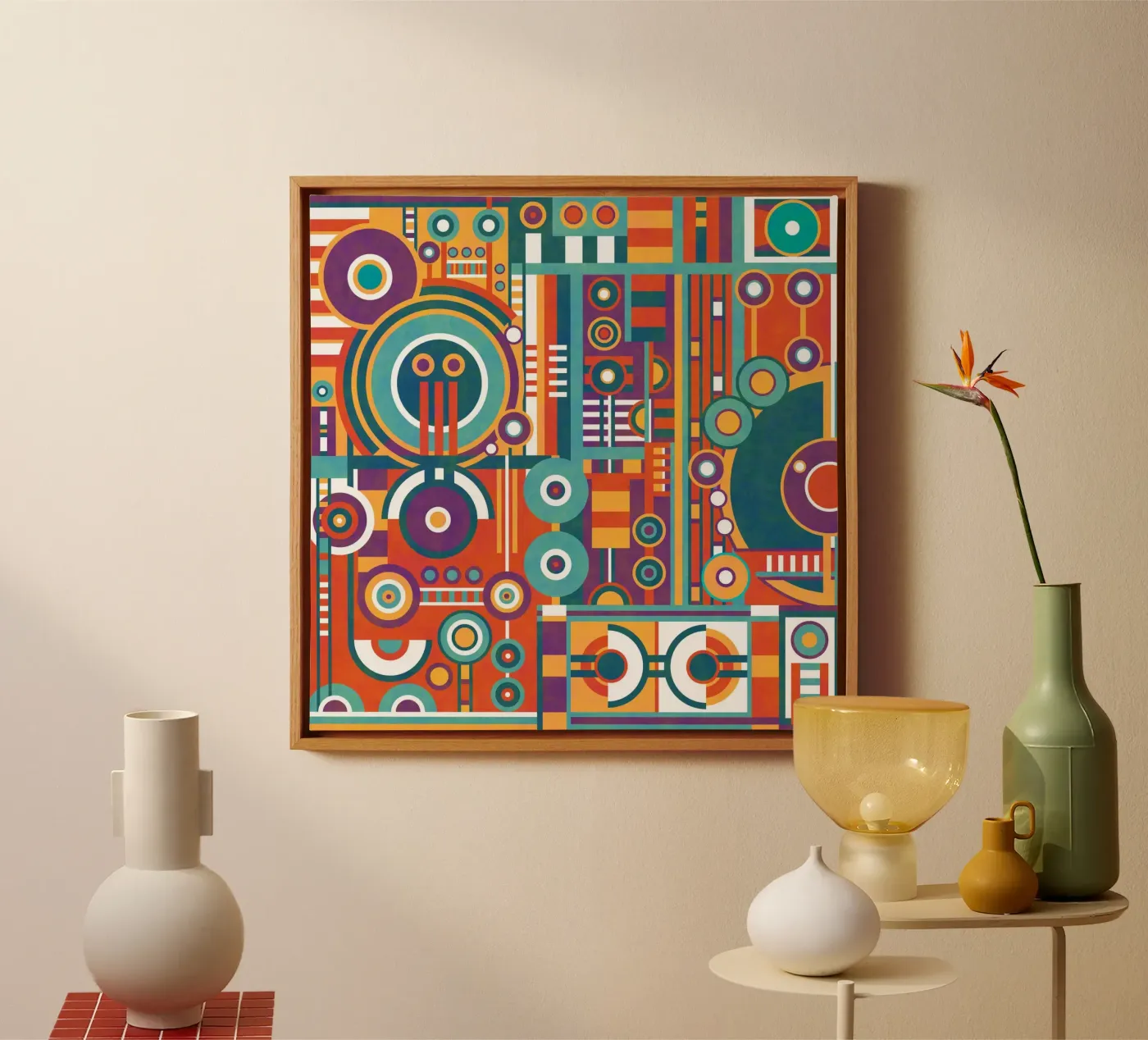 Circular canvas van shellybremmer