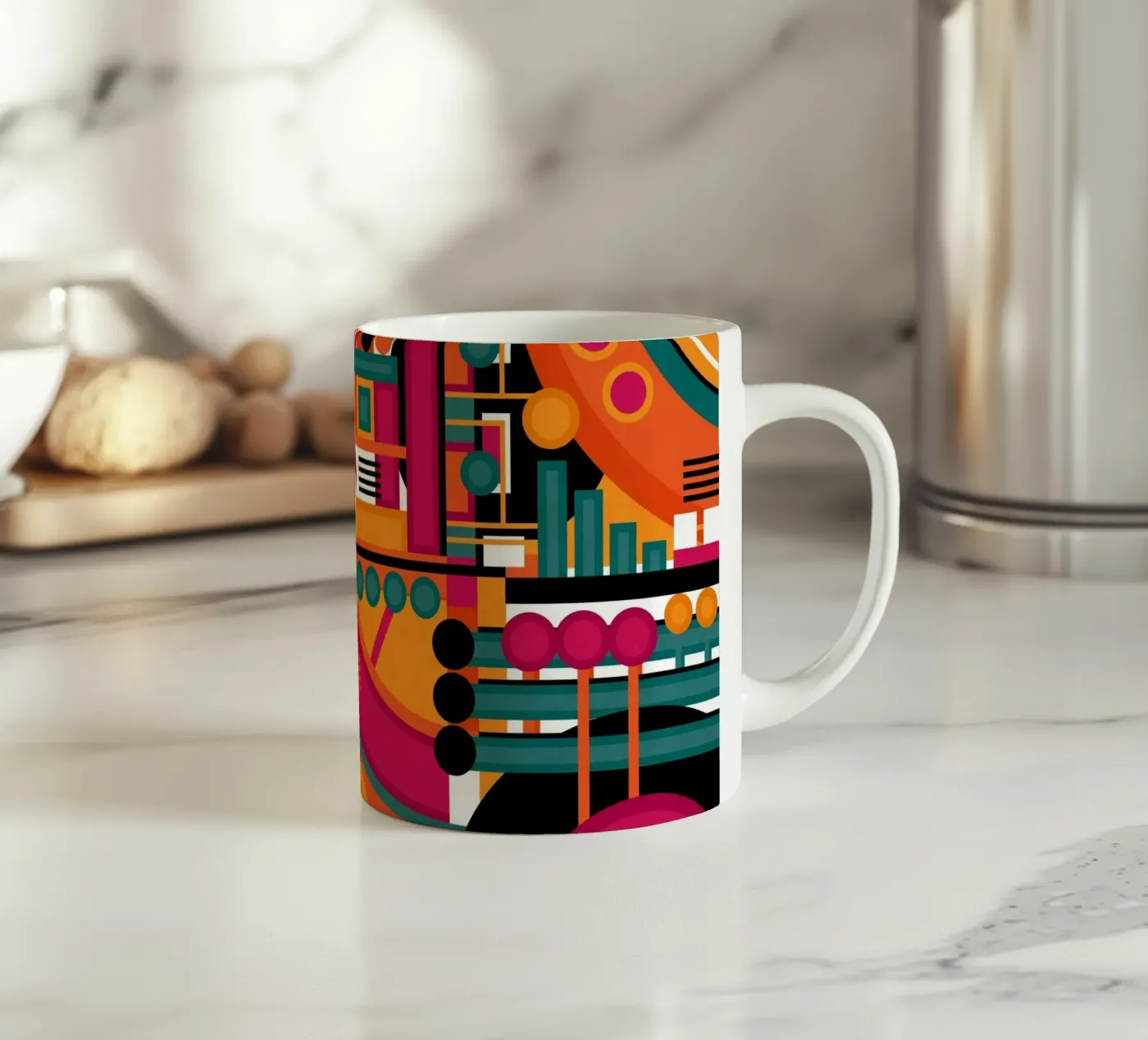 Perspective keramische mok van shellybremmer