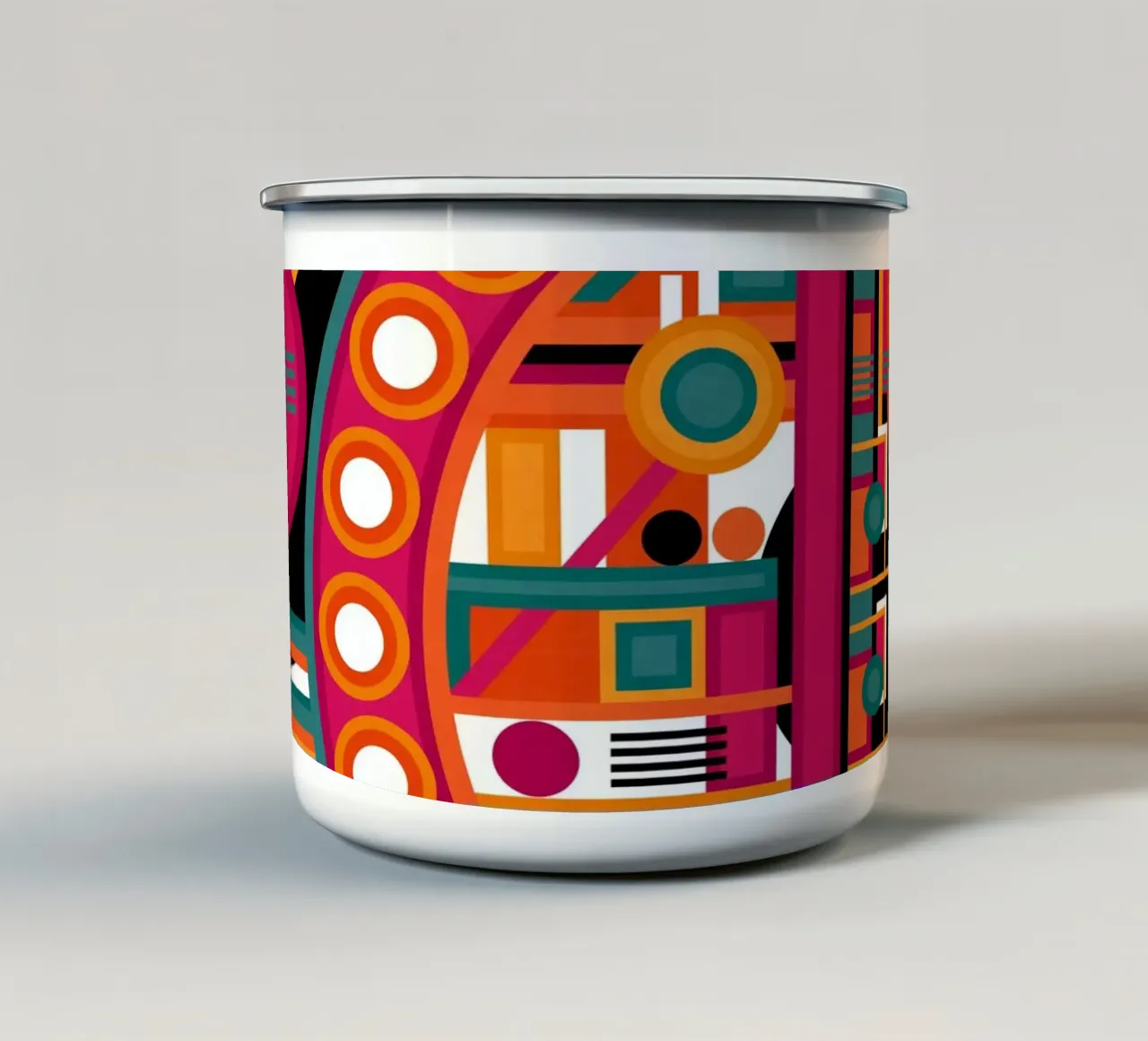 Perspective tazza in smalto da shellybremmer