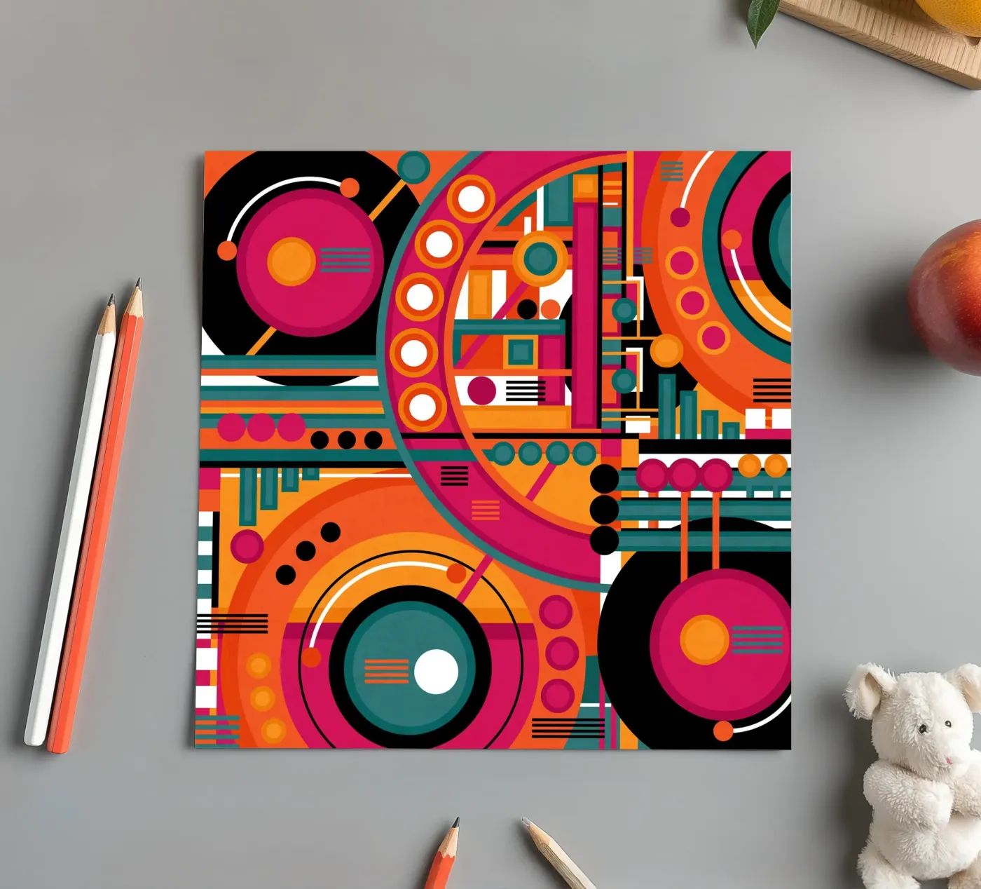 Perspective stickervel van shellybremmer