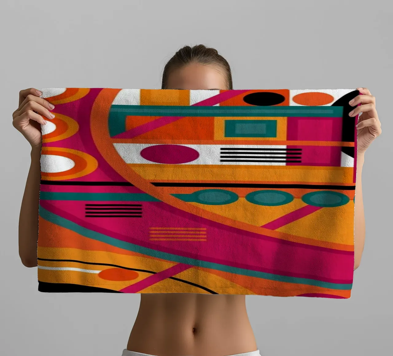 Perspective towel by shellybremmer
