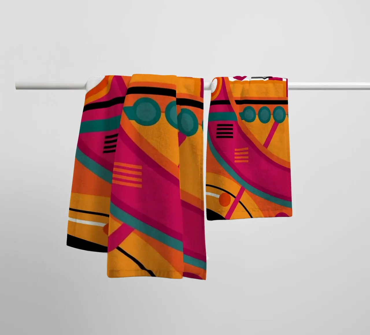 Perspective towel by shellybremmer