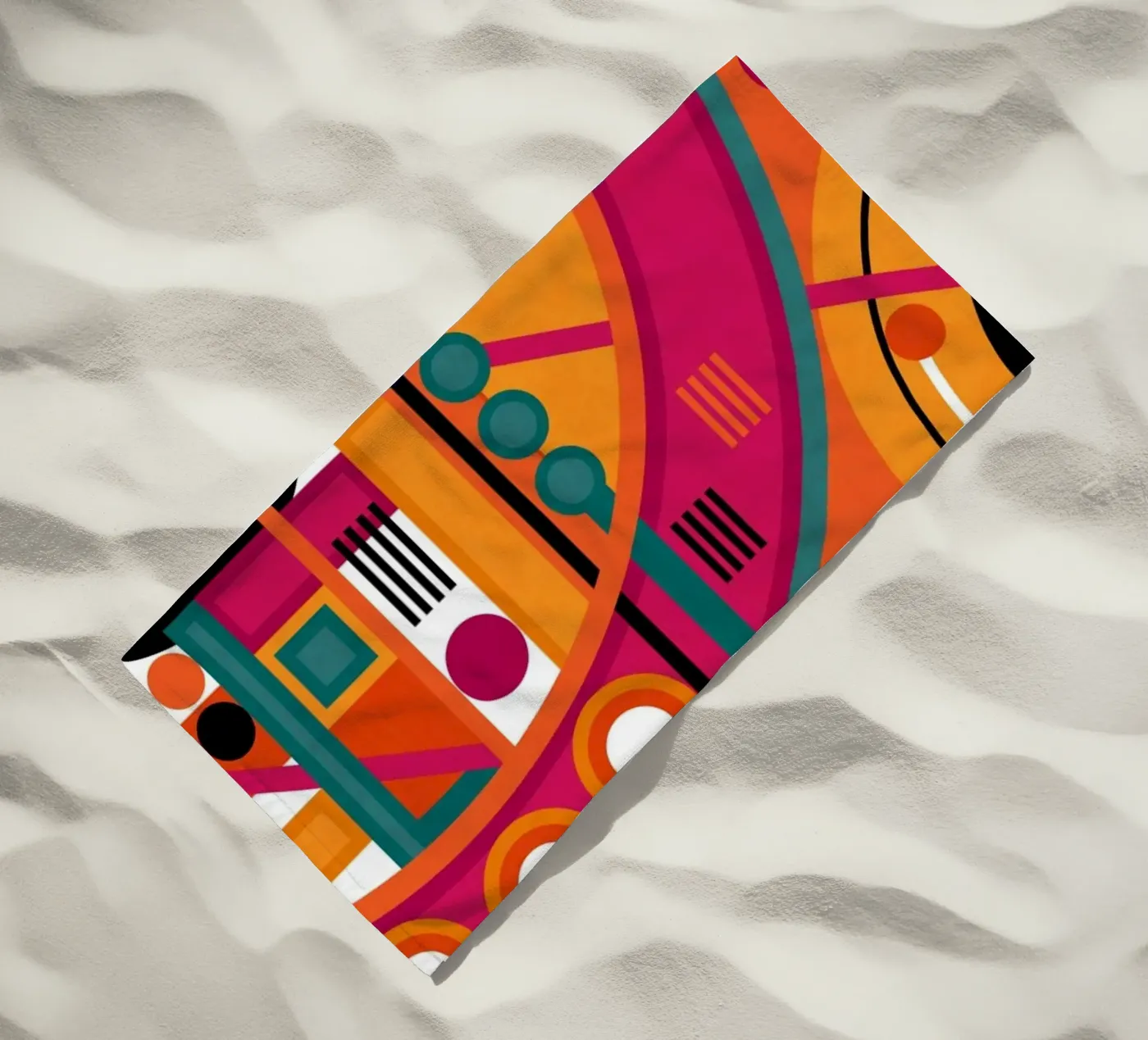 Perspective strandhanddoek van shellybremmer