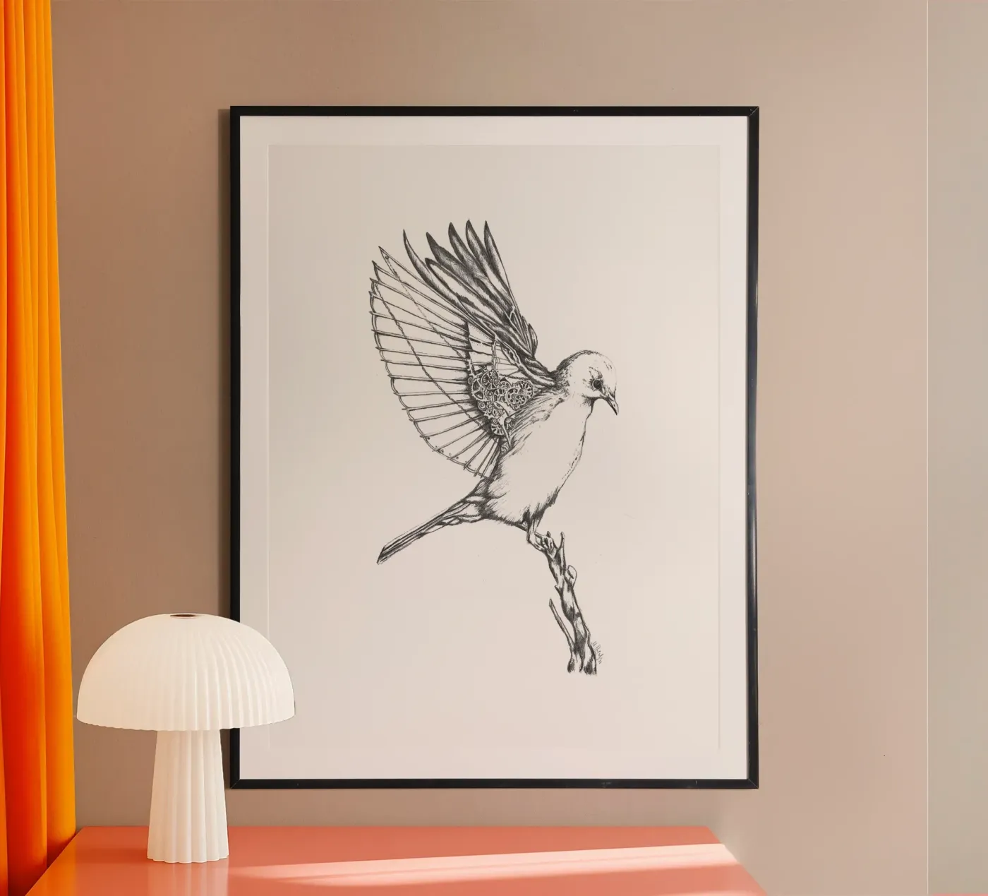 Wing poster van picazzy