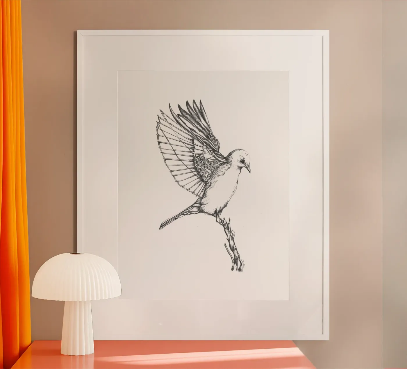 Wing poster van picazzy