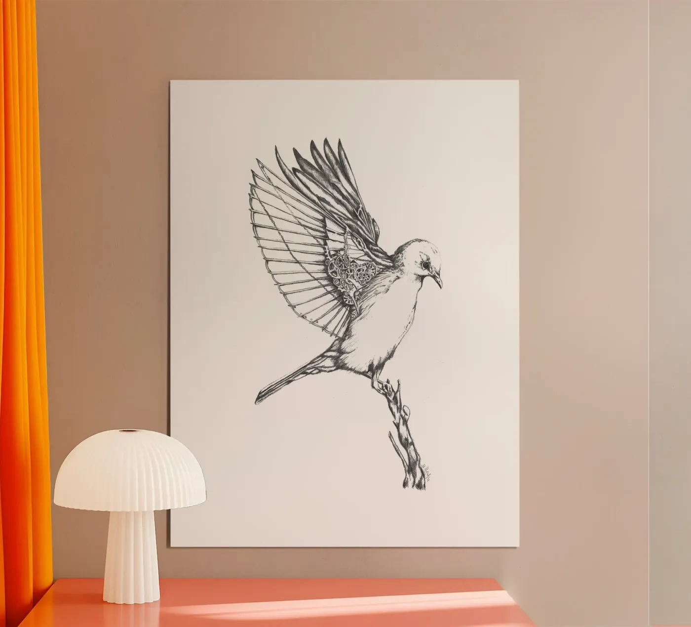 Wing poster van picazzy