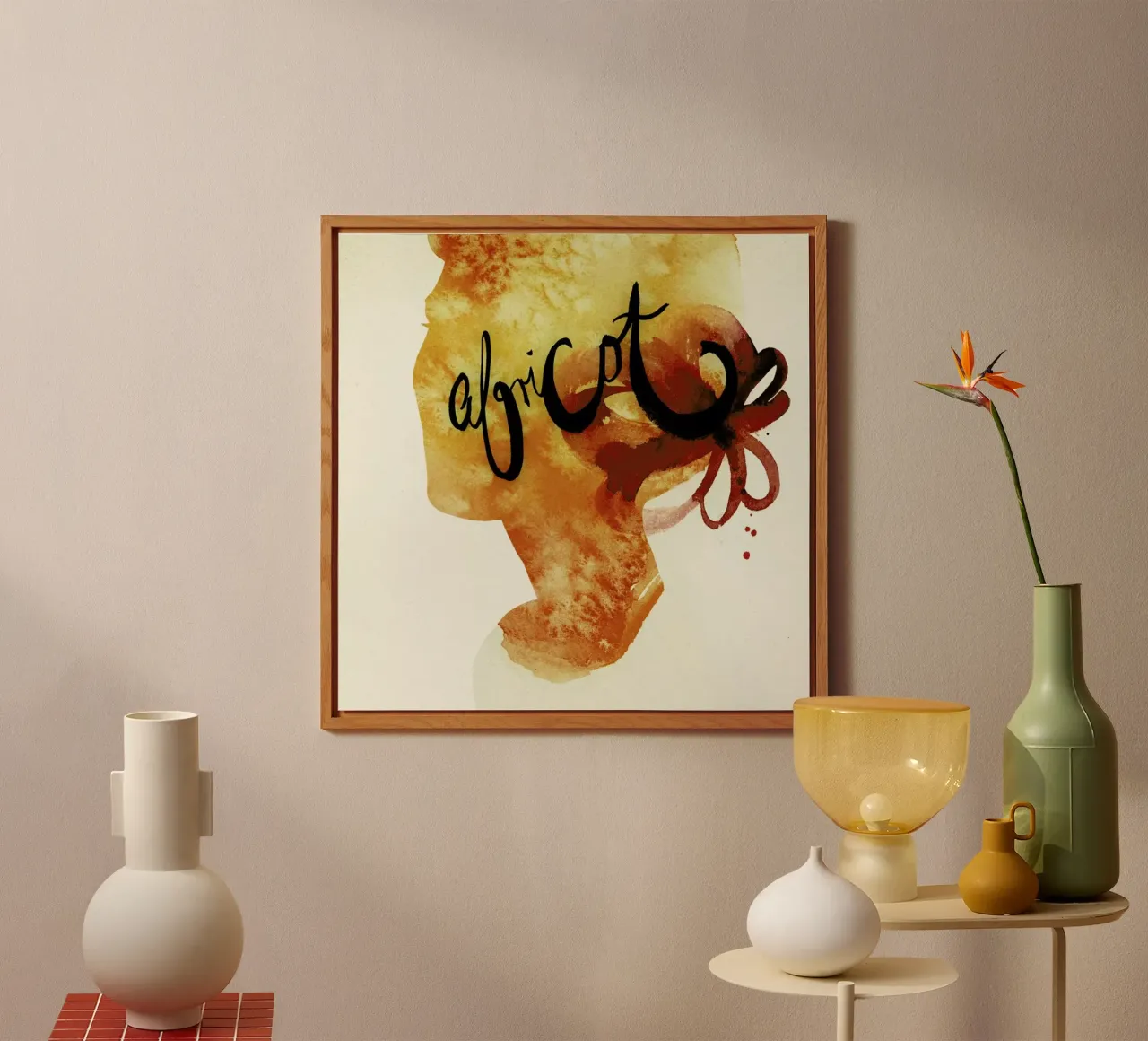 Apricot forex plate by Ekaterina Koroleva