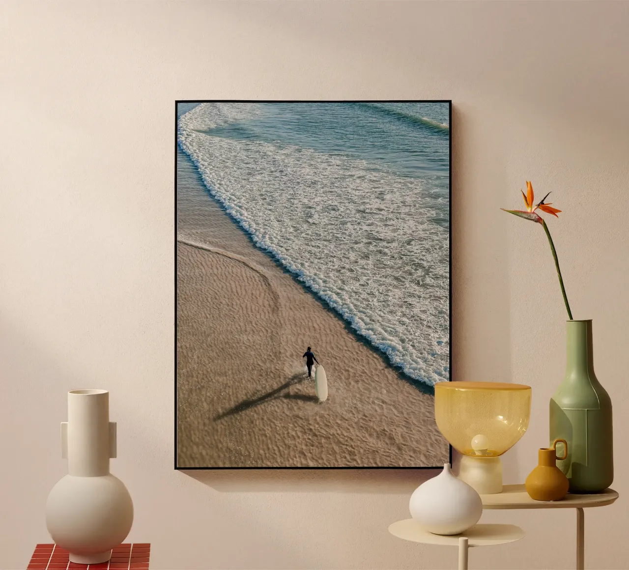 La Surfeuse plexiglass da CALL OF THE OCEAN