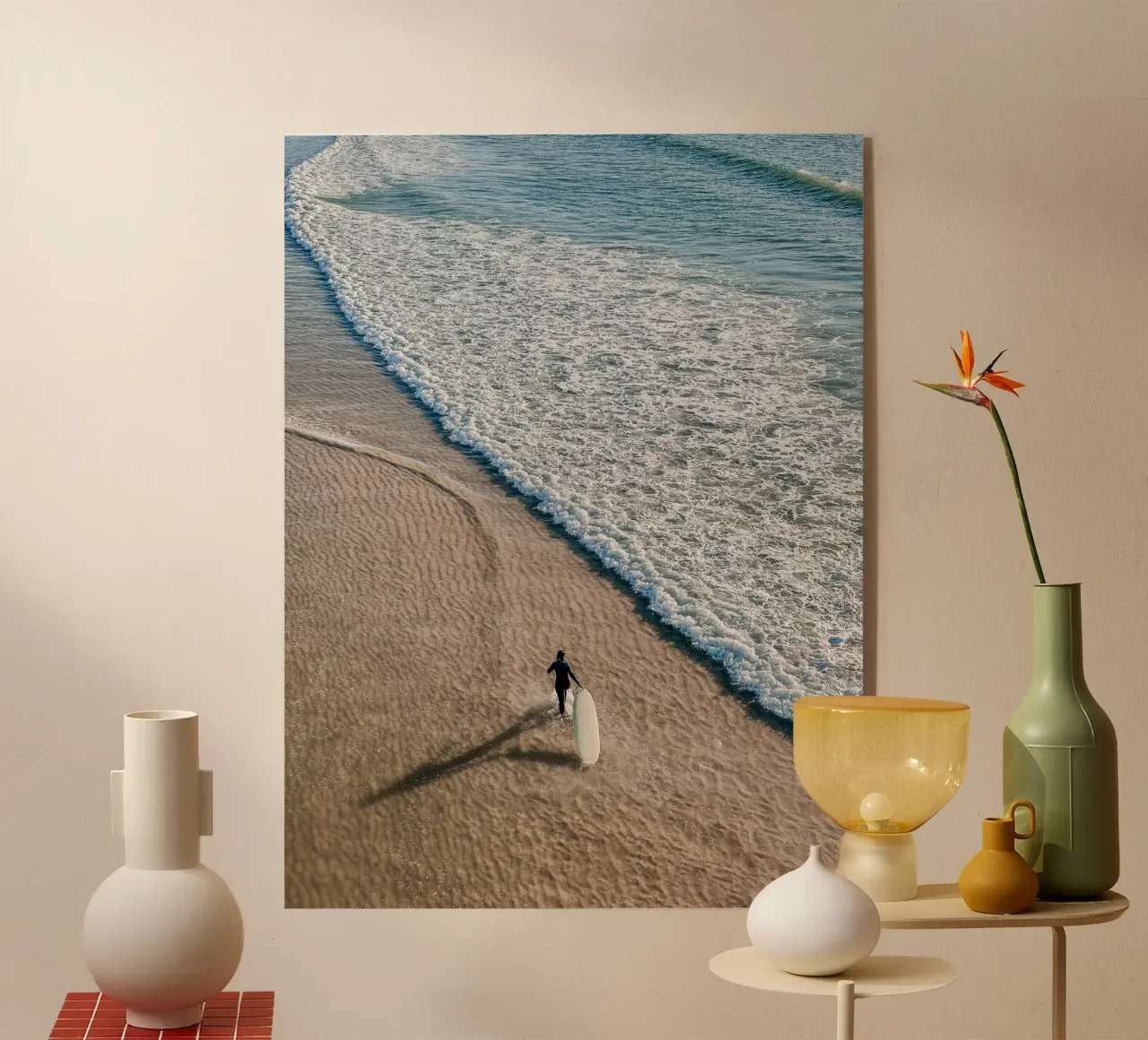 La Surfeuse plexiglass da CALL OF THE OCEAN