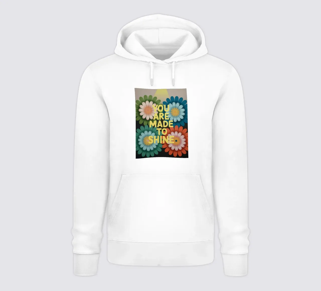 You Are Made To Shine – Motivation felpa con cappuccio da 20 Farben