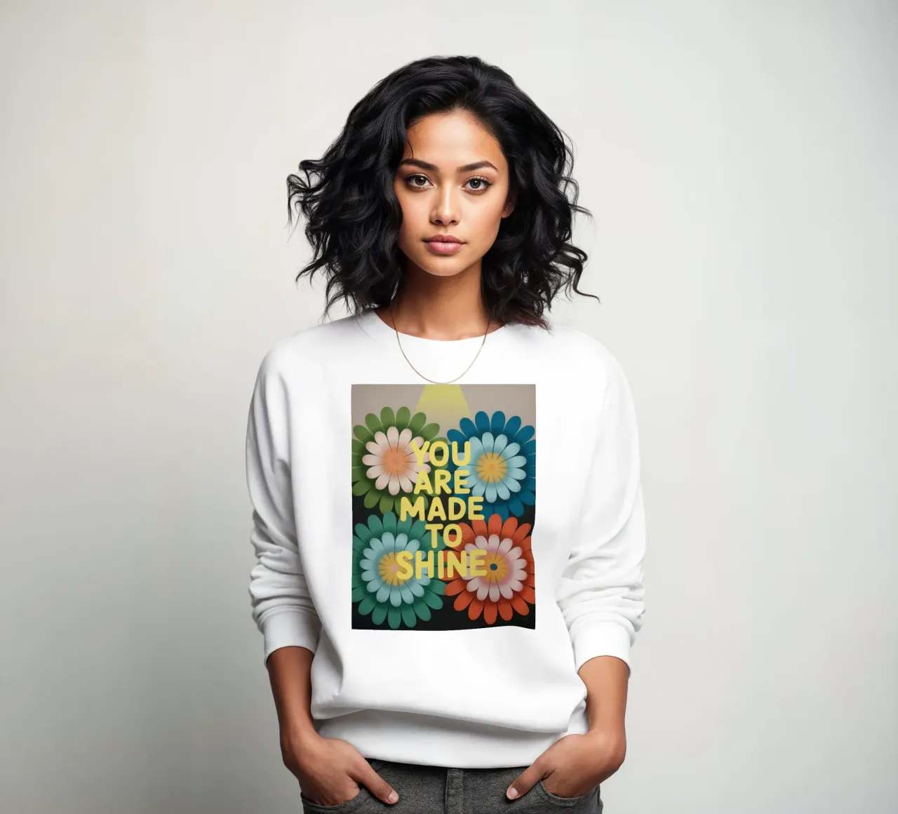 You Are Made To Shine – Motivation felpa da 20 Farben